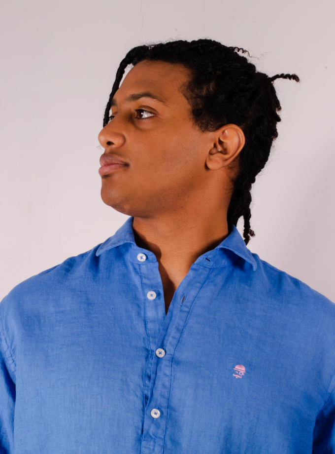 Camisa polera azulón
