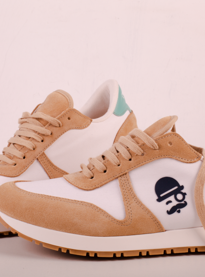 Zapatillas new beige