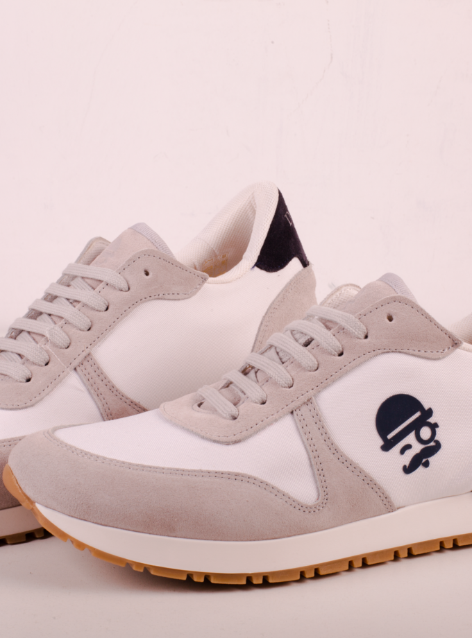 Zapatillas gris/blanco